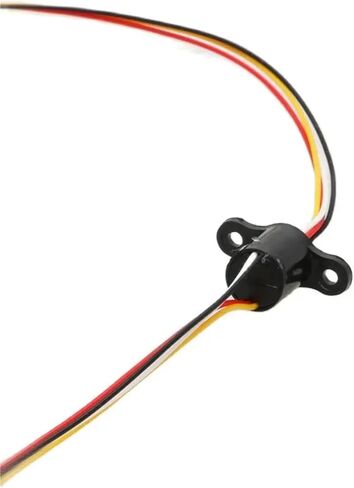 MINI موصل Slipring DIA.8.5mm 4ch الأسلاك 1A فرشاة كهربائية جمع حلقة الانزلاق 200 دورة في الدقيقة موصل دوار الجهد 36 فولت in Saudi Arabia