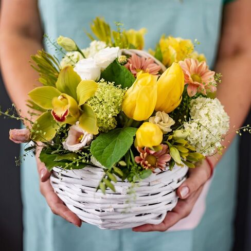 Frienda 8 Pcs Floral Dry Foam Half Ball with Bowl Floral Foam Blocks Floral Foam Rounds in Bowls Flower Craft Foam Balls for Artificial Flower Arrangement Birthday Wedding Party, 5.51 x 2.76 Inch in Kuwait