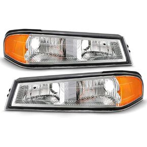 Acanii - لعام 2004-2012 Chevy Colorado GMC Canyon Chrome Lights Lights Lights Lafts Mosts Left+Right in Kuwait