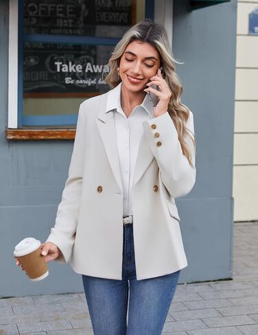 Zeagoo Button Down Shirts for Women Wrinkle Free Long Sleeve Collared Dress Blouses Casual Work Office Tunics Tops in Saudi Arabia