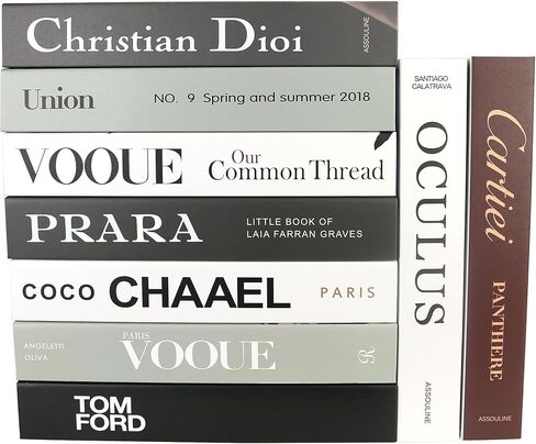 Ptshadow 3 PCS كتب زخرفية جمالية أنيقة كتاب Faux مجموعة لديكور الغرفة ، ديكور القهوة ديكور المنزل الحديثة in Kuwait