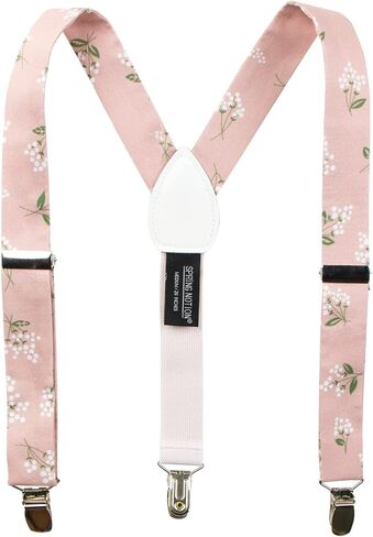Spring Notion Boys' Cotton Floral Suspenders For Kids Toddlers Infants in Saudi Arabia