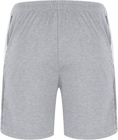 Men's Cotton Blend Shorts Side Snap Tear Away Short for Men Gym Trunks with Pockets Post Surgery Recovery Pants in Saudi Arabia