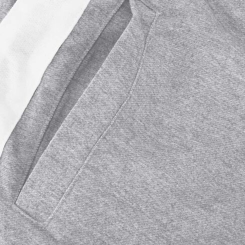 Men's Cotton Blend Shorts Side Snap Tear Away Short for Men Gym Trunks with Pockets Post Surgery Recovery Pants in Saudi Arabia
