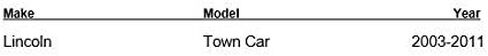 Evaporator A/C Lincoln Town Car 2003-2010 / EV-1250 in Saudi Arabia