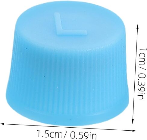 20Pcs Valve Core Dust Caps for Systems Durable High Low Pressure Protective Covers for Automotive Air Conditioning Systems Easy Installation Protection in Saudi Arabia