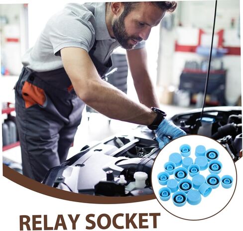 20Pcs Valve Core Dust Caps for Systems Durable High Low Pressure Protective Covers for Automotive Air Conditioning Systems Easy Installation Protection in Saudi Arabia