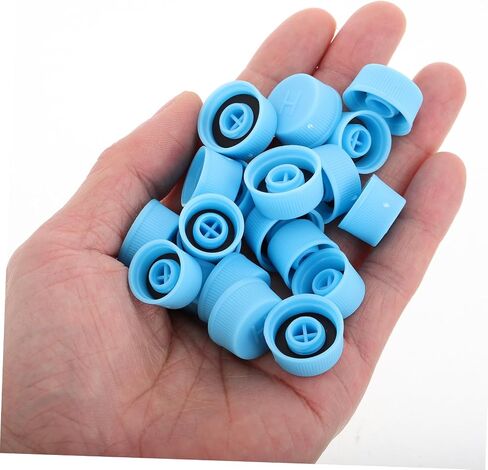 20Pcs Valve Core Dust Caps for Systems Durable High Low Pressure Protective Covers for Automotive Air Conditioning Systems Easy Installation Protection in Saudi Arabia