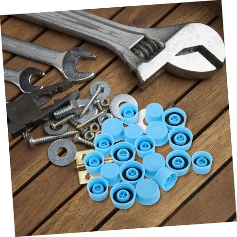 20Pcs Valve Core Dust Caps for Systems Durable High Low Pressure Protective Covers for Automotive Air Conditioning Systems Easy Installation Protection in Saudi Arabia