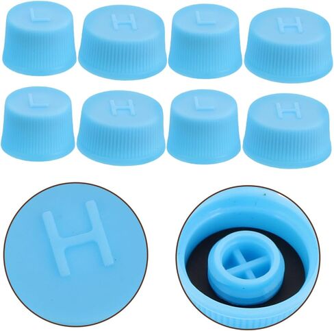 20Pcs Valve Core Dust Caps for Systems Durable High Low Pressure Protective Covers for Automotive Air Conditioning Systems Easy Installation Protection in Saudi Arabia