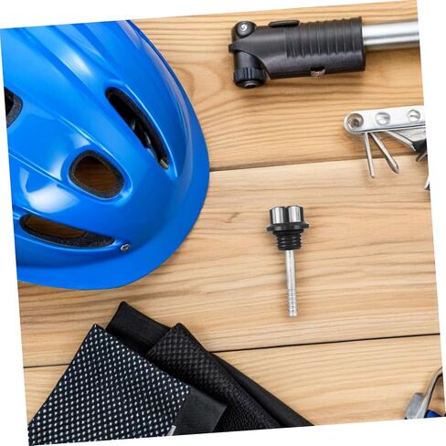 Motorcycle Oil Fill Gauge High Precision Aluminum Engine Oil Level Indicator Compatible with Various Motorcycle Models Stylish Design for Accurate Measurements in Saudi Arabia