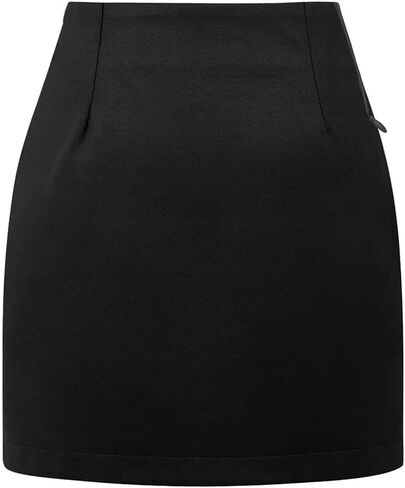 Womens Plaid Skirt 2025 Fall Dress Winter High Waisted Mini Wool Bodycon Pencil A line Dresses Outifts in Saudi Arabia