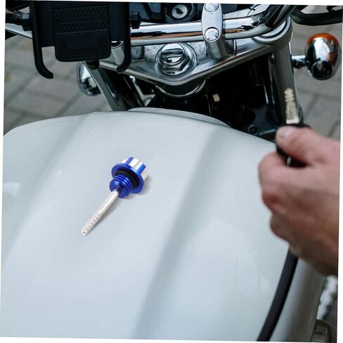 Cabilock Aluminium Motorcycle Engine Level Cover مؤشر خزان زيت دقيق لتحسين الأداء والجاذبية الجمالية المتوافقة مع نماذج مختلفة in Saudi Arabia