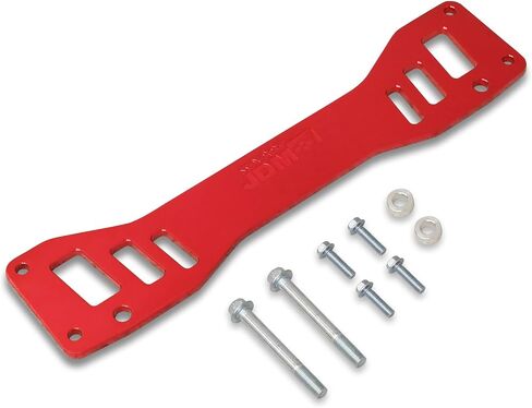 موزعي AJP JDM SPORT BILLET Aluminium Red الخلفية الخلفية السفلى التعليق التحكم في الإطار الفرعي الدعم الذراع الدعم أدوات التعادل المتوافقة/استبدال RSX DC5 CIVIC SI EP3 K20 2002 2003 2004 2006 in Kuwait