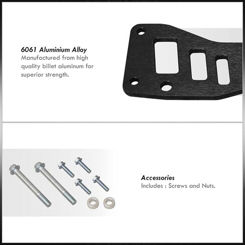 موزعي AJP JDM SPORT BILLET Aluminium Red الخلفية الخلفية السفلى التعليق التحكم في الإطار الفرعي الدعم الذراع الدعم أدوات التعادل المتوافقة/استبدال RSX DC5 CIVIC SI EP3 K20 2002 2003 2004 2006 in Kuwait