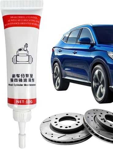 Brake Pin Grease, Heat Resistant Eliminating Squeal Brake Grease, Long-Lasting Moisture Proof Car Lubrication Protection for Smooth Quiet Braking Performance in Saudi Arabia
