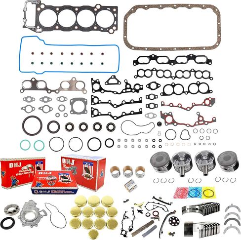 DNJ EK939M Master Engine Rebuild Kit for 1994-2004 Toyota 4Runner T100 Tacoma 2.7L L4 16V DOHC 2694cc in Saudi Arabia