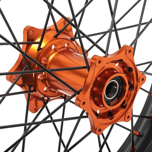 TOFR 21 "/18" CNC عجلات ماطوفة مجموعة Excf EXC SX XC-W SXF SXS XC-F 125-540 لـ HUSABERG لـ BETA لغاز الغاز لـ Sherco لـ Alpha 2003-2024 in Saudi Arabia