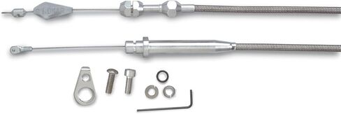 Lokar KDP-20C4HT Hi-Tech Polished Kickdown Cable for Ford C-4 Transmission in Saudi Arabia