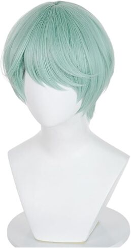 Saja Cosplay Anime Costume Accesories Baby Saja Green Wigs Adults Mens Halloween Outfits Props in Kuwait