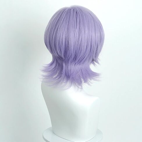 Demonio Hunters Costume Wig for Mystery Saja,Pop Animated Characters Wigs Long Hair Wig,Purple in Kuwait