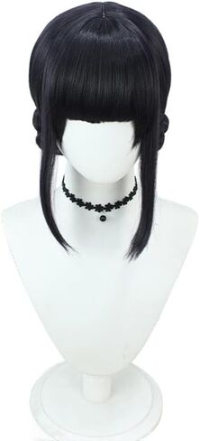 Demonio Hunters Costume Wig for Mystery Saja,Pop Animated Characters Wigs Long Hair Wig,Purple in Kuwait