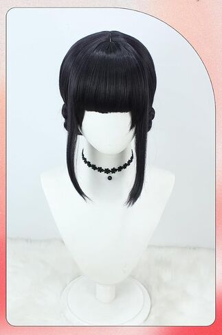 Demonio Hunters Costume Wig for Mystery Saja,Pop Animated Characters Wigs Long Hair Wig,Purple in Kuwait