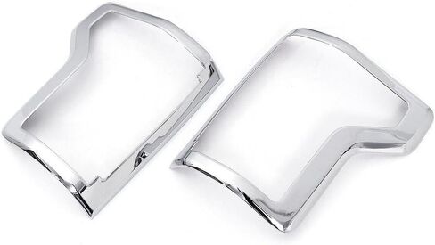 Chrome Rear Tail Light Lamp Frame Cover Trim Accessories for Ford for F150 2015-2020 CRTLLFCTFFF2A in Saudi Arabia