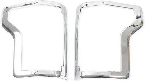 Chrome Rear Tail Light Lamp Frame Cover Trim Accessories for Ford for F150 2015-2020 CRTLLFCTFFF2A in Saudi Arabia