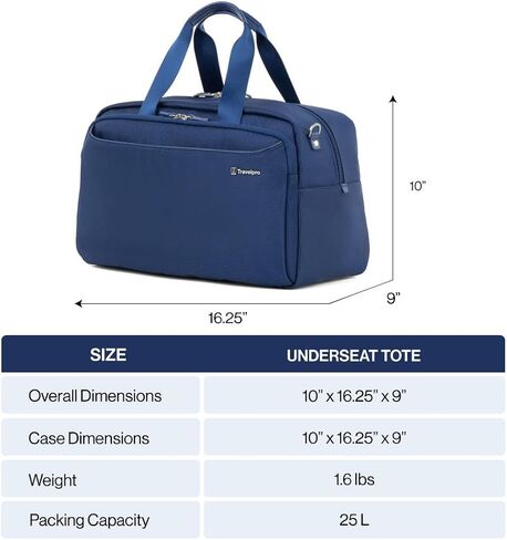 Travelpro Versapack + Lightweight Underseat Travel Tote Bag — in Saudi Arabia