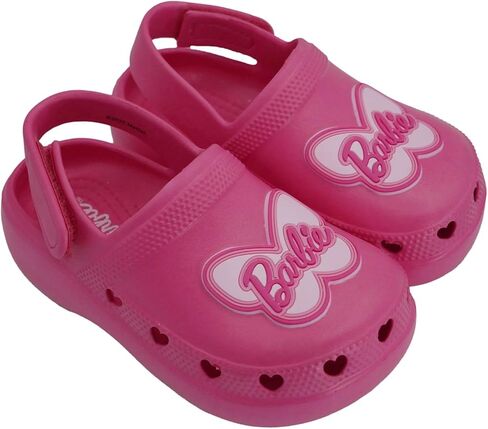 Barbie Toddler Girls Lightweight Slip-On Slogs-أحذية صيفية قابلة للتعديل للأطفال-صندل اللعب الصديقة للمياه in Saudi Arabia