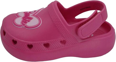 Barbie Toddler Girls Lightweight Slip-On Slogs-أحذية صيفية قابلة للتعديل للأطفال-صندل اللعب الصديقة للمياه in Saudi Arabia