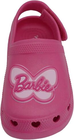 Barbie Toddler Girls Lightweight Slip-On Slogs-أحذية صيفية قابلة للتعديل للأطفال-صندل اللعب الصديقة للمياه in Saudi Arabia