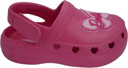 Barbie Toddler Girls Lightweight Slip-On Slogs-أحذية صيفية قابلة للتعديل للأطفال-صندل اللعب الصديقة للمياه in Saudi Arabia