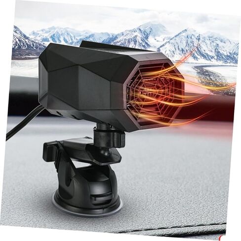 Cabilock 1pc Portable Auto Heater and Defogger for Vehicle Windshield Fast Heating Easy Installation Efficient Defrosting Tool for Cars Trucks and Suvs in Saudi Arabia