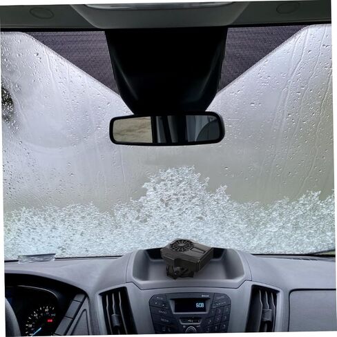 Cabilock Car Mounted Heater 12v/120w Portable Defroster Windshield Ice Remover Auto Auxiliary Heater for Cold Weather in Saudi Arabia