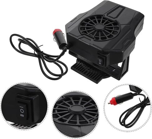 Cabilock Car Mounted Heater 12v/120w Portable Defroster Windshield Ice Remover Auto Auxiliary Heater for Cold Weather in Saudi Arabia
