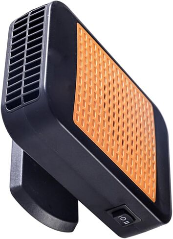 Cabilock 1PC Car Car Hearster Heater Fan Windshield المحمولة لاستخدام التصميم المدمج لسهولة التثبيت في تدفق الهواء الموفر للطاقة in Saudi Arabia