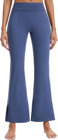 VME High Waisted Yoga Pants with Pockets - Tummy Control Workout Running Yoga Legging for Women in Saudi Arabia