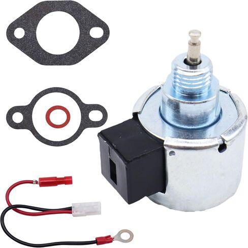 Carburetor Fuel Solenoid Kit Replacement for Kohler 2475722-S 2404120-S 2475515 CV17-25 CV620-740 Engine, Not Fit for 24-757-45S CV22 Engines in Saudi Arabia