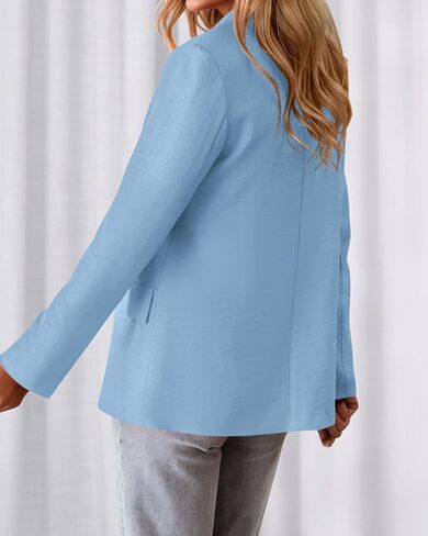 BTFBM Blazers for Women Business Casual 2025 Fall Clothes Label Open Front Long Sleeve Work Office Sup in Kuwait
