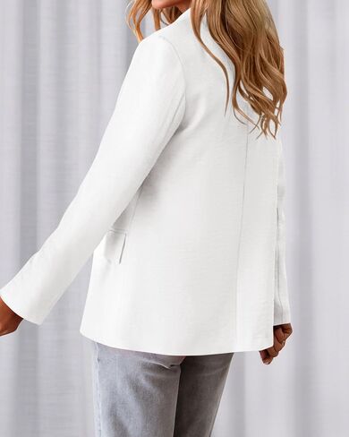 BTFBM Blazers for Women Business Casual 2025 Fall Clothes Label Open Front Long Sleeve Work Office Sup in Kuwait