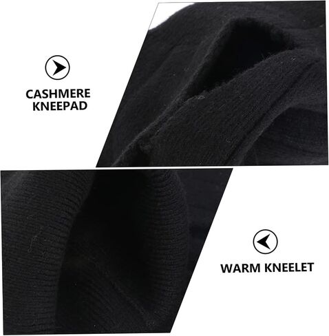 Thermal Cashmere Kneepad Men Women Leg Warmer Sleeve for Winter Relief Activity Support in Saudi Arabia