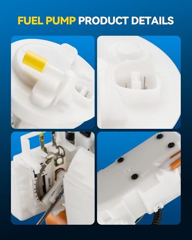 PHILTOP E4061R/FG0166 Fuel Pump for Sierra 3500 / Silverado 2500 HD/Silverado 3500 2001-2004, Sierra 2500 HD 2001-2004, Replaces # E4061R, FG0166, 25326856, 89060639 Electric Fuel Pump Assembly in Kuwait