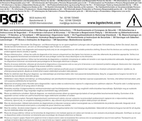 BGS 40107 | بندقية تنظرية رقمية | لمحركات البنزين والديزل in Kuwait