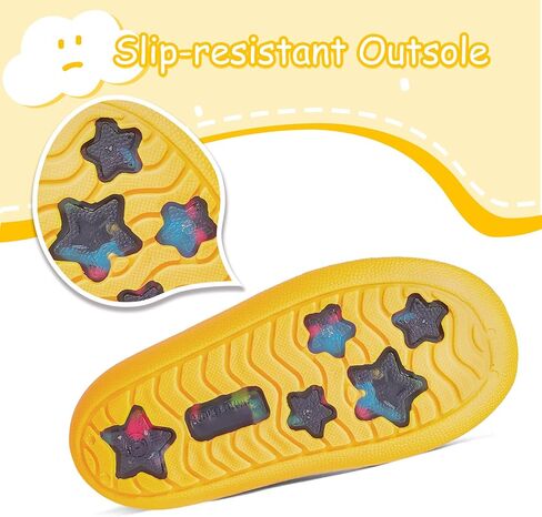 K KomForme Toddler Rain Boots Baby Easy-on Rain Shoes Lightweight Waterproof for Boys and Girls in Saudi Arabia