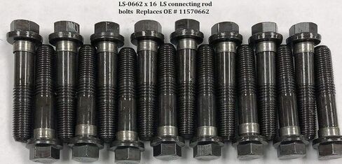 ROD & Main Bearings بالإضافة إلى ROD & MAIN CAP BOLTS KIT متوافقة مع 2007-2015 CHEVY GMC PONTIAC 4.8 4.8L 5.3 5.3 5.7 5.7L LS1 LS2 in Kuwait