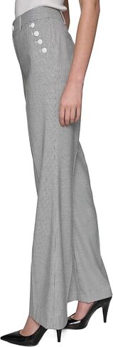 KARL LAGERFELD Women's Flared Workwear Pant with Sailor Buttons in Saudi Arabia