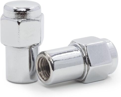 20 Lug Nuts 12X1.5 Chrome Flat Top Nut .75 Shank Center Washers for Pontiac,for Olds,for GMC,for Chevy,for Buick in Saudi Arabia