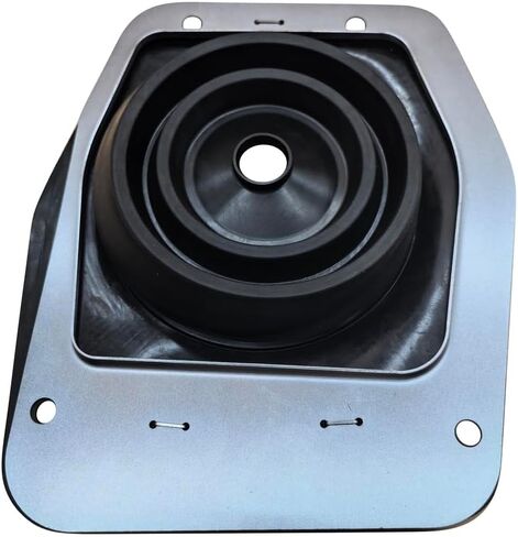 التمهيد المطاطي لفورد موستانج السفلى Shifter Rubber Boot W/Metal Support Bracket 1979-2004 استبدال 3R3Z-7277-R 3R3Z7277R in Saudi Arabia